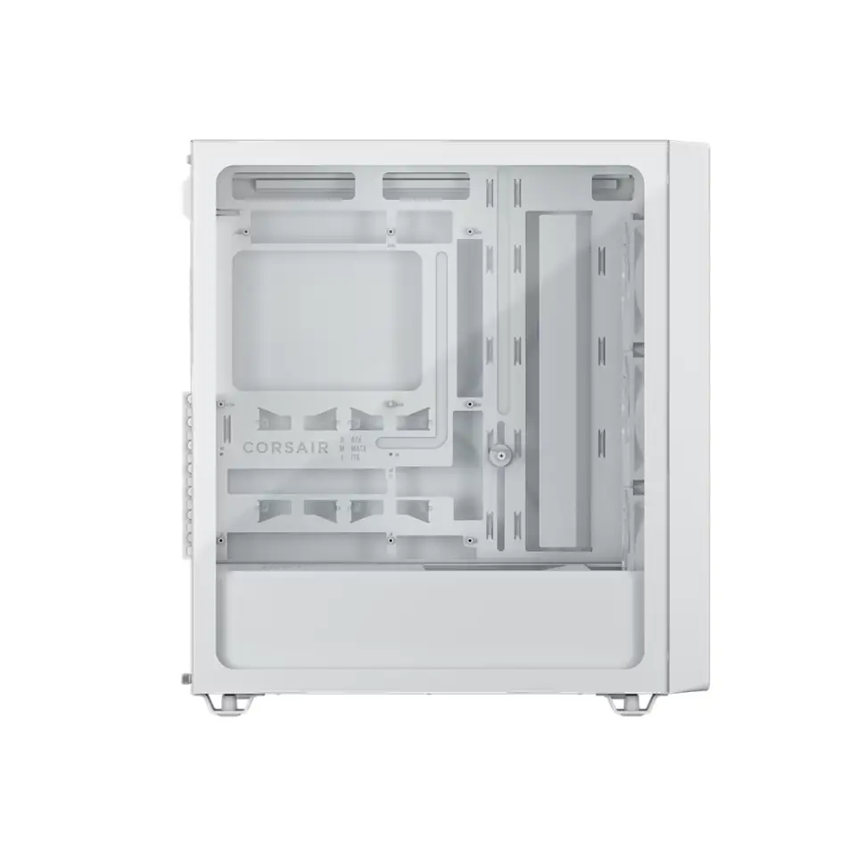 Кутия Corsair 3200D RS Mid-Tower Performance Case - White