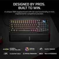 Геймърскa механична клавиатура Corsair Vanguard Pro 96 Hall Effect - Hyperdrive Magnetic Switch