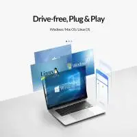 Orico хъб USB3.1 HUB Type-C - 2 x USB3.0, 2 x USB-C - PAPW2AC-C3-05-BK-EP