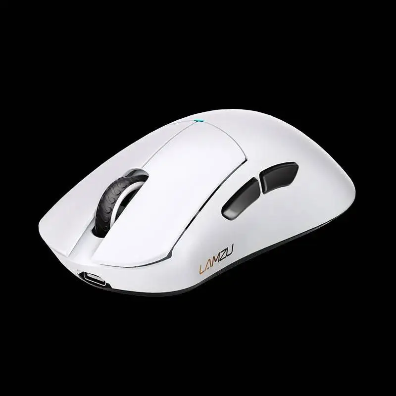 Професионална геймърска мишка Lamzu PARO 8K White - Wireless Gaming Mouse
