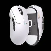 Професионална геймърска мишка Lamzu PARO 8K White - Wireless Gaming Mouse