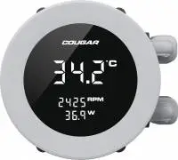 Водно охалждане COUGAR Poseidon Vistek ARGB 360 AiO Liquid Watercooling White - CGR-PSDVARGB-W-360
