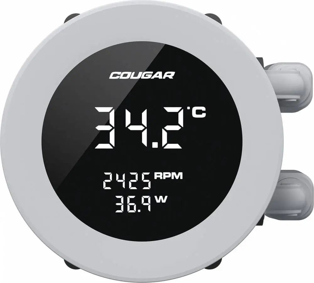 Водно охалждане COUGAR Poseidon Vistek ARGB 360 AiO Liquid Watercooling White - CGR-PSDVARGB-W-360
