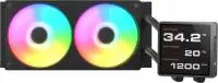 Водно охлаждане COUGAR Poseidon Vistek Pro ARGB 240 AiO Liquid Watercooling Black - CGR-PSDVPRGB-B-240 