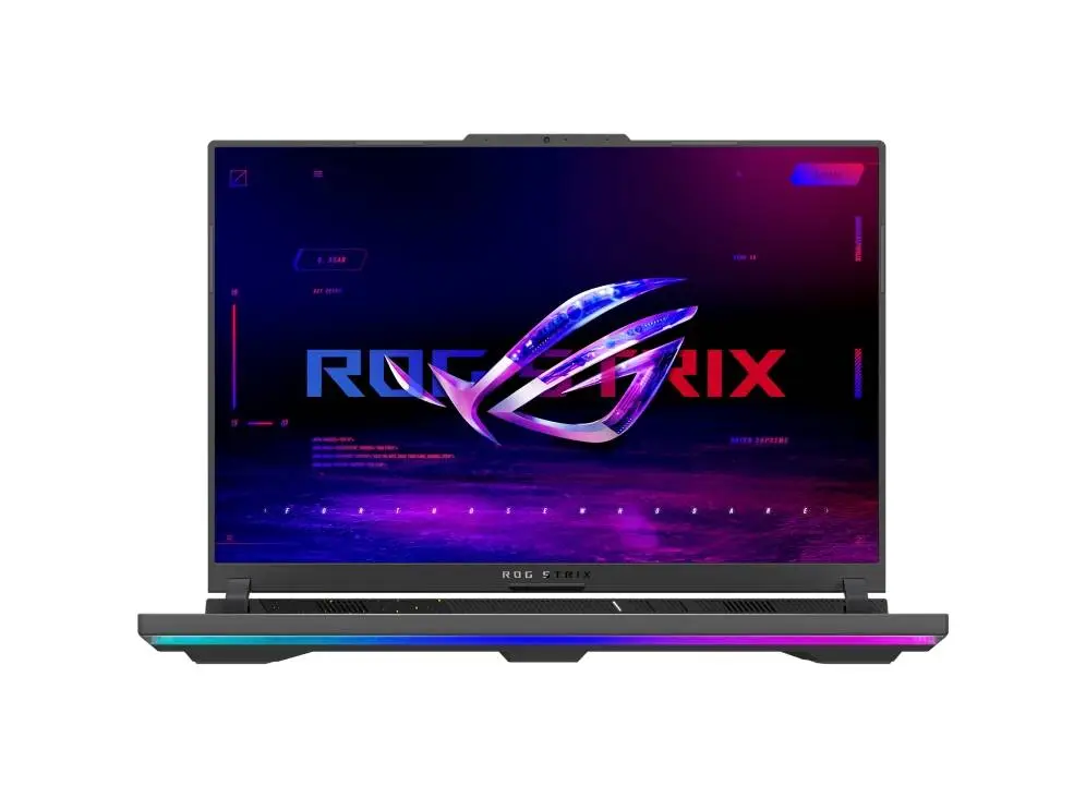 Лаптоп Asus Strix G16 G614PM-RV160,Ryzen 9 8940HX 2.4GHz (80MB Cache, up to 5.3GHz, 16 cores, 32 Threads)16.0  WUXGA 1920X1200 16:10 Bend+300nits Anti-Glare sRGB 100% Wide View,165Hz,DDR5 32GB ( 16GB DDR5-5200 SO-DIMM *2 ) ,1TB G4 , RTX&nbsp;5060&nbsp; 8GB,Wi-Fi 6E No OS