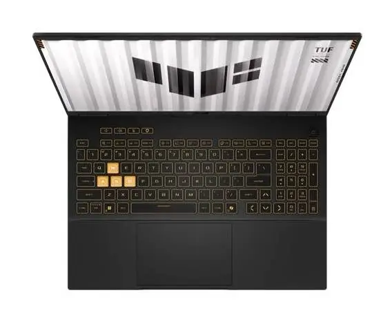 Лаптоп Asus TUF F16 FX608JMI-TU266, Intel i7 14650HX 2.2 GHz (30MB Cache, up to 5.2 GHz, 16 cores, 24 Threads) 16.0  WUXGA(WU) 1920X1200 16:10 Bend+300nits Anti-Glare sRGB 100% Wide View, AG,144 Hz,32GB DDR5 5600 so-dim ,1TB PCIe 4.0,RTX 5060 8GB GDDR6, Wi-Fi 6