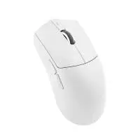 Ajazz професионална геймърска мишка AJ139P V3 MC - Wireless Gaming Mouse - 1K, Magnetic Charging Dock, White
