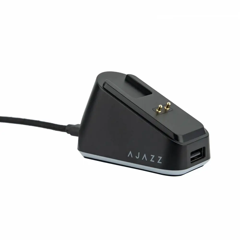 Ajazz професионална геймърска мишка AJ139P V3 MC - Wireless Gaming Mouse - 1K, Magnetic Charging Dock, Black