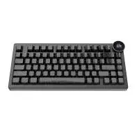 Ajazz геймърска механична клавиатура Wireless Gaming Mechanical Keyboard AK820 V2 PRO - White peach Switch [Linear] (English US), Black