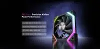1stPlayer Кутия Case ATX - Crystal Vision CV7 Black - 5 x 120 mm included