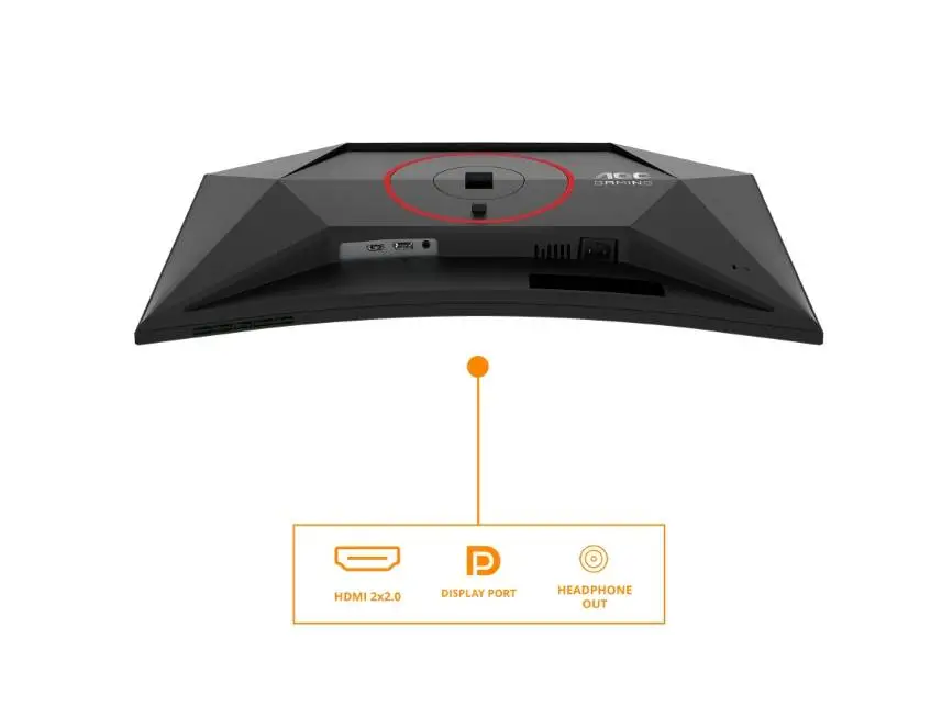 Монитор AOC C27G4Z2, 27" Curved 1500R, Fast VA, WLED, 1920x1080@260Hz (OC, Native 240Hz), 1ms GtG, 0.3ms MPRT, 300cd m/2, 3000:1, Adaptive Sync, FlickerFree, Low Blue Mode, Tilt, Height Adjust, Swivel, 2xHDMI, DP