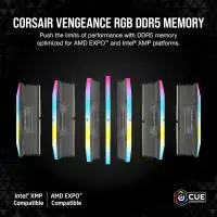 Памет Corsair Vengeance 32GB (2x16GB) DDR5 6400MHz CL36 XMP - CMK32GX5M2B6400Z32