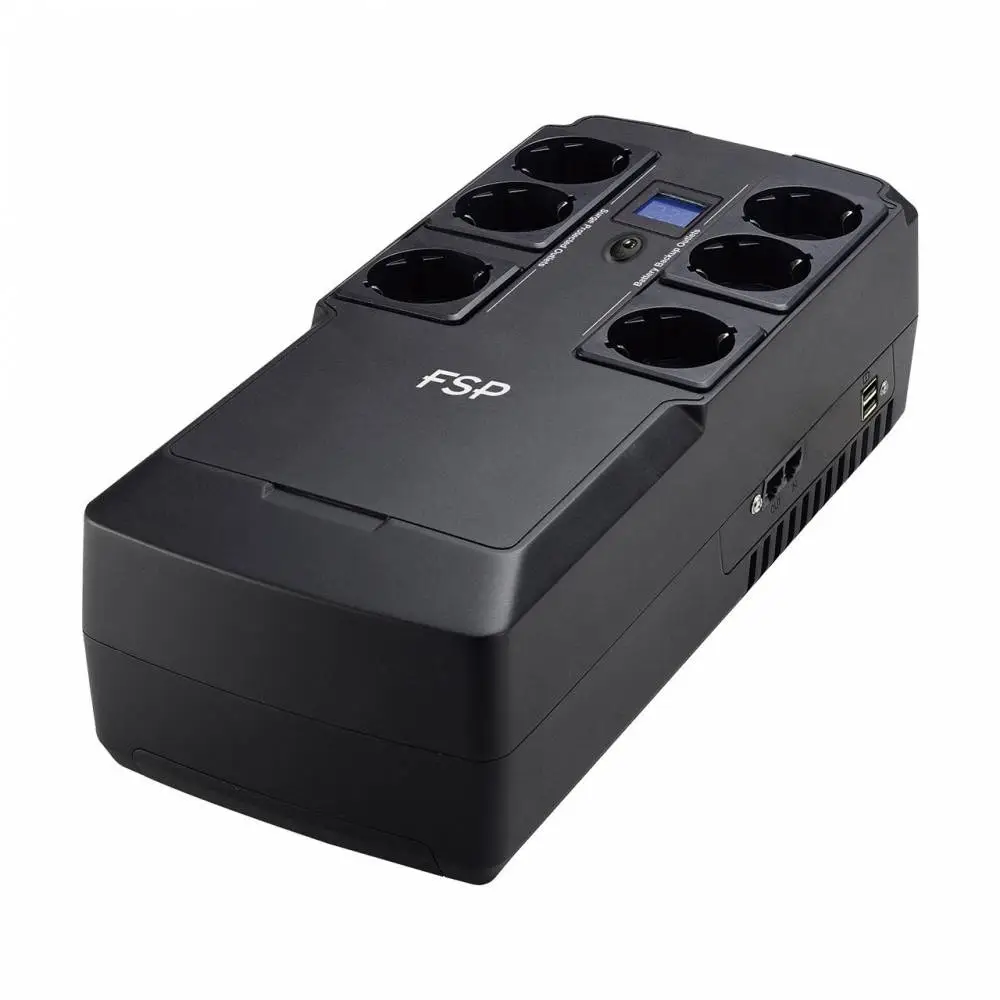 UPS FSP NANO 600 Аварийно захранване Off-line 600VA/360W, Модифицирана синусоида