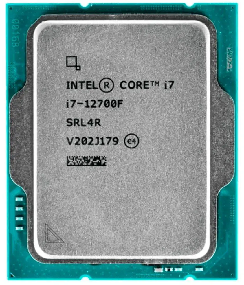 Процесор Intel Alder Lake Core i7-12700F, 12 Cores, 20 Threads(3.60 GHz Up to 4.90 GHz, 25MB, LGA1700), 65W, TRAY