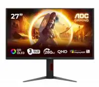 Геймърски мониторAOC Q27G4ZD 27inch QD-OLED QHD 240Hz 450cd/m2 0.03ms 2xHDMI2.0 DP Pivot - (Q27G4ZD)