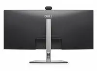Монитор Dell P3426WEB, 34" Curved Conferencing Monitor, IPS Anti-Glare, 5ms, 100 Hz, 1500:1, 300 cd/m2, WQHD 3440x1440, 99% sRGB, HDMI, Display Port, USB-C Hub, RJ45, Webcam, Mic, Speacers, KVM Switch, PD 90W, Height Adjustable, Pivot, Swivel, Tilt, Black