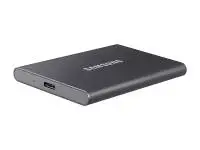 Външен SSD Samsung T7 Titan 2TB NVMe USB-C Grey - MU-PC2T0T/WW