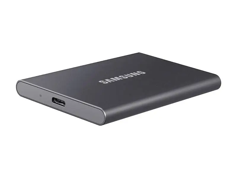 Външен SSD Samsung T7 Titan 2TB NVMe USB-C Grey - MU-PC2T0T/WW
