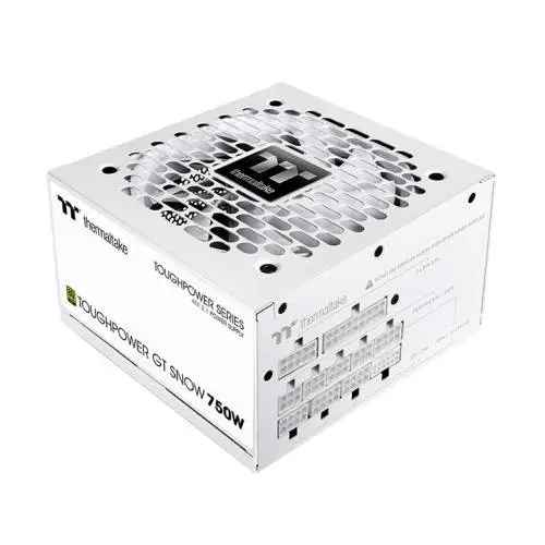 Захранване Thermaltake Toughpower GT 750W Snow ATX 3.1 80 Plus Gold PSU - PS-TPT-0750FNFAGE-W 