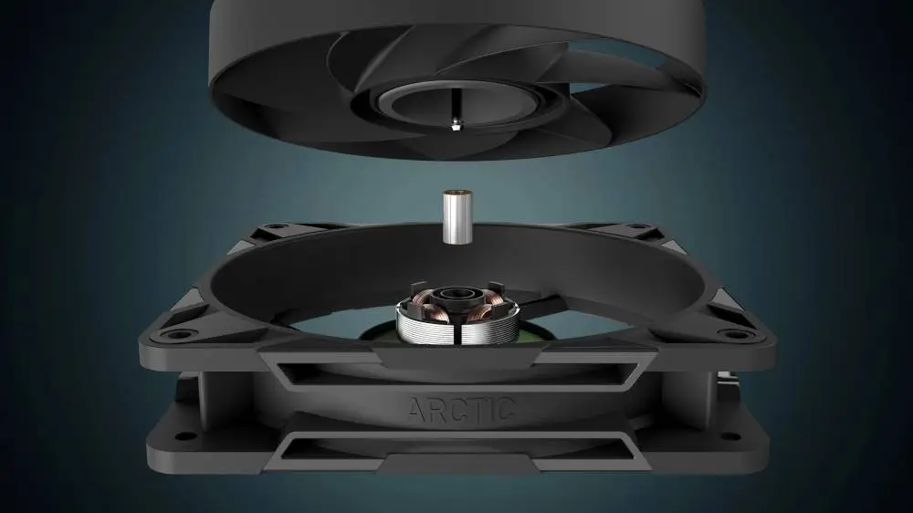 Arctic вентилатор Fan 120mm P12 Pro PST LN (Black)