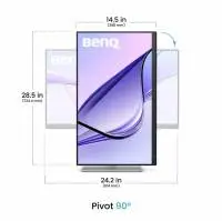 Монитор за MacBook BenQ MA270S, 27&rdquo; IPS, 5K 5120x2880, 99% sRGB; 99% P3, USB-C, HDMI 2.1, Speaker 3Wx2