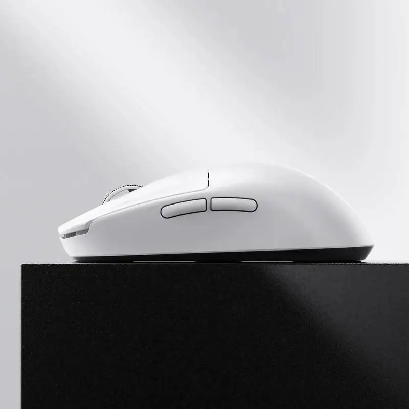 MCHOSE професионална геймърска мишка L7 Ultra Plus White - Wireless Gaming Mouse - Dual 8K, Kailh Optical
