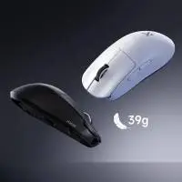 MCHOSE професионална геймърска мишка L7 Ultra Plus Black - Wireless Gaming Mouse - Dual 8K, Kailh Optical