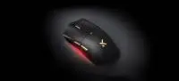 MCHOSE професионална геймърска мишка K7 Ultra Black - Wireless Gaming Mouse - Dual 8K, Omron Mechanical, Magnetic Charging Dock
