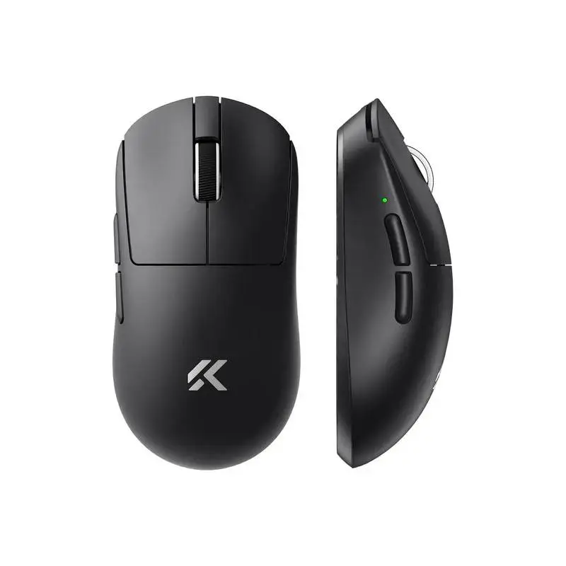 MCHOSE професионална геймърска мишка A7 V2 Ultra Black - Wireless Gaming Mouse - Dual 8K, Omron Mechanical