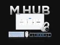 MCHOSE професионална геймърска мишка A7 V2 Ultra Black - Wireless Gaming Mouse - Dual 8K, Omron Mechanical