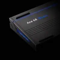 MCHOSE геймърска механична клавиатура Gaming Mechanical Keyboard Ace 68 Turbo - 16K, Mount Tai Magnetic Switch GT [Tactile] (English US), Black