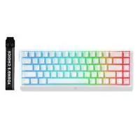 MCHOSE геймърска механична клавиатура Gaming Mechanical Keyboard Ace 68 - 8K, Ice Rhino Magnetic Switch [Linear] (English US), White