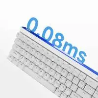 MCHOSE геймърска механична клавиатура Gaming Mechanical Keyboard Ace 68 Air - 8K, Mount Tai Magnetic Switch GT [Tactile] (English US), Black