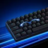 MCHOSE геймърска механична клавиатура Gaming Mechanical Keyboard Ace 60 Pro - 8K, TTC Uranus Magnetic Switch - Standard [Linear] (English US), White