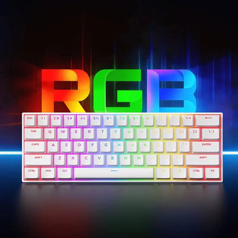 MCHOSE геймърска механична клавиатура Gaming Mechanical Keyboard Ace 60 Pro - 8K, TTC Uranus Magnetic Switch - Standard [Linear] (English US), Black