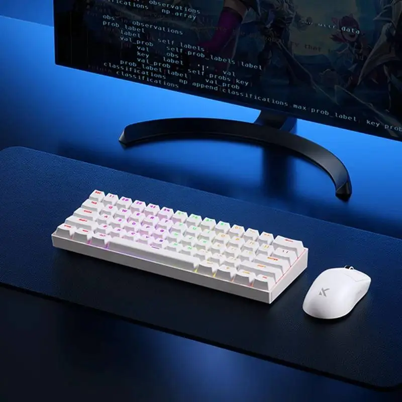 MCHOSE геймърска механична клавиатура Gaming Mechanical Keyboard Ace 60 Pro - 8K, TTC Uranus Magnetic Switch - Standard [Linear] (English US), Black