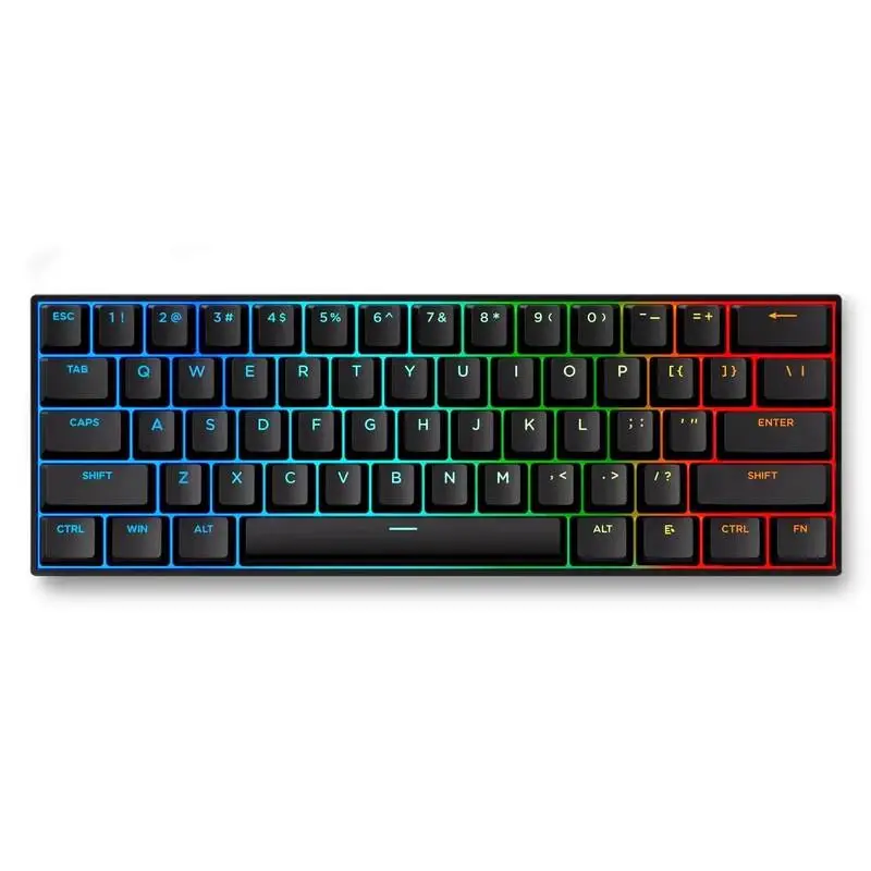 MCHOSE геймърска механична клавиатура Gaming Mechanical Keyboard Ace 60 Pro - 8K, KTEK Magnetic Switch [Linear] (English US), Black