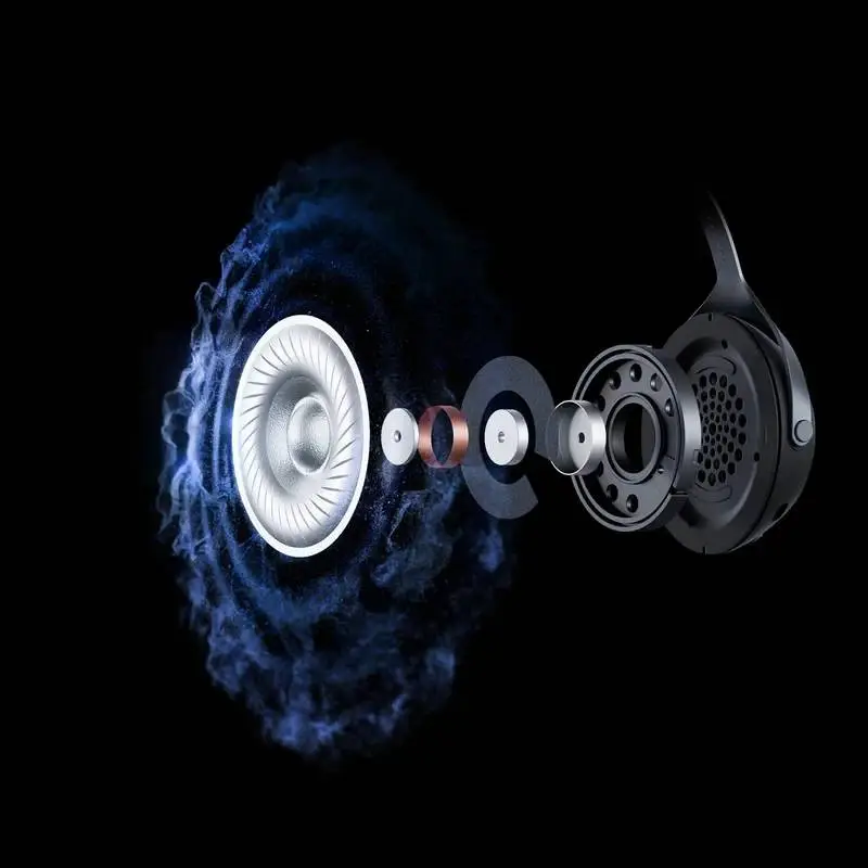 MCHOSE безжични геймърски слушалки Wireless Gaming Headphones - X9 White - Bluetooth , 2.4G
