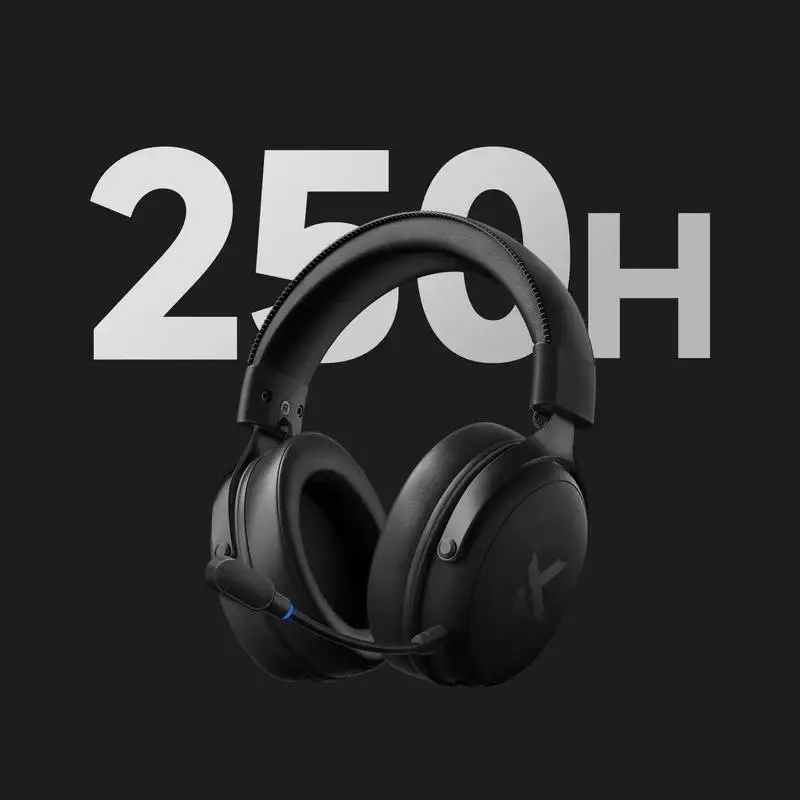 MCHOSE безжични геймърски слушалки Wireless Gaming Headphones - V9 Pro Icy White - Bluetooth , 2.4G