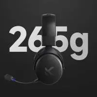 MCHOSE безжични геймърски слушалки Wireless Gaming Headphones - V9 Pro Icy White - Bluetooth , 2.4G