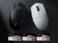 MCHOSE професионална геймърска мишка G3 V2 Black - Wireless Gaming Mouse - 1K, Omron Mechanical