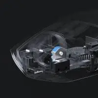 MCHOSE професионална геймърска мишка G3 V2 Black - Wireless Gaming Mouse - 1K, Omron Mechanical