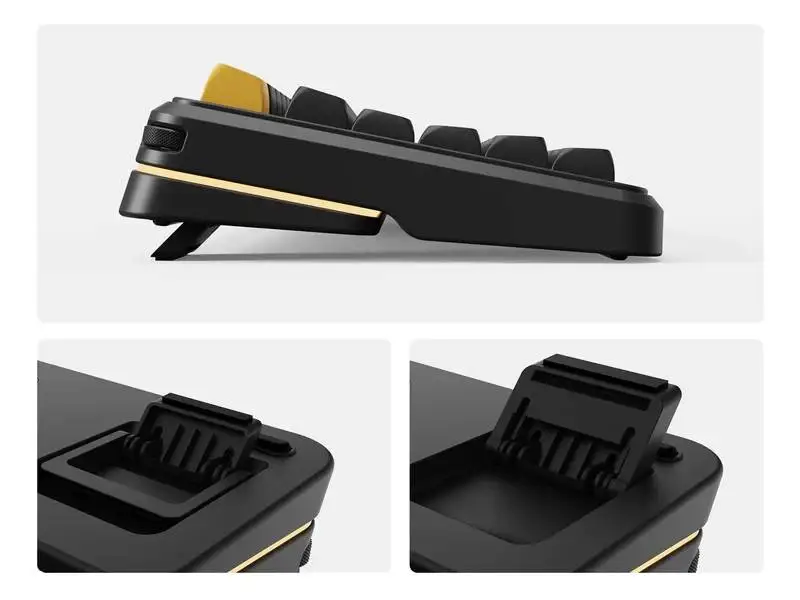 MCHOSE геймърска механична клавиатура Wireless Gaming Mechanical Keyboard MC-K99 V3 - Icy Creamsicle Switch [Linear] (English US), Glacier Gradient