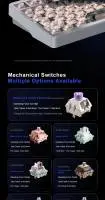 Aula геймърска механична клавиатура Wireless Gaming Mechanical Keyboard NOVA 75 - Star Vector Switch [Linear] (English US), White