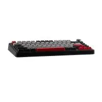 Aula геймърска механична клавиатура Wireless Gaming Mechanical Keyboard F75 MAX - Reaper Switch [Linear] (English US), Black, Red