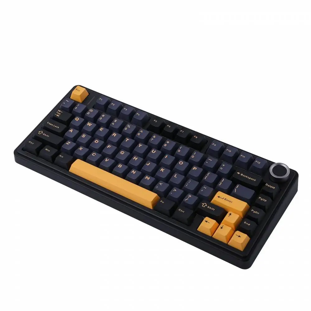 Aula геймърска механична клавиатура Wireless Gaming Mechanical Keyboard F75 Thunder Black - Reaper Switch [Linear] (English US)