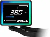 Водно охлаждане Asrock Challenger 240 Digital ARGB Water Cooler Black