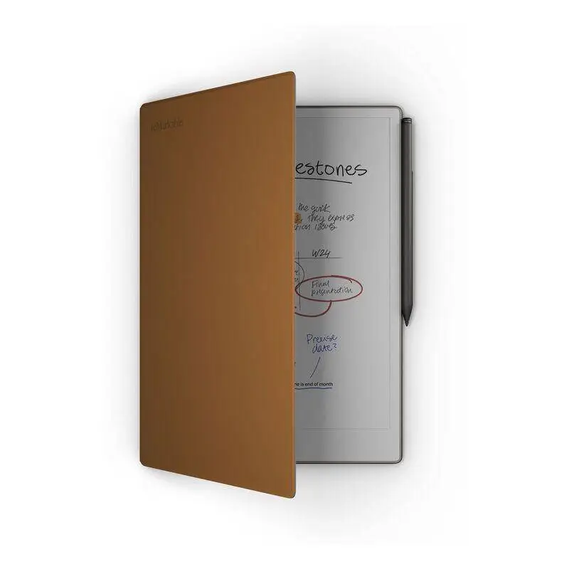 Таблет reMarkable Paper Pro 11.8" в комплект с Marker plus и Калъф Premium Brown Leather Book Folio