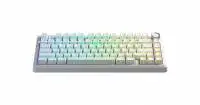 Aula геймърска механична клавиатура Wireless Gaming Mechanical Keyboard F75HE - Black King Magnetic Switch [Linear] (English US), White