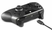 Безжичен геймпад Spartan Gear Mora 3 за PC и Switch - Черен